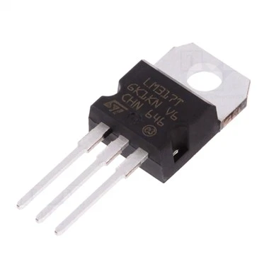 LM317T-DG 1.5A Ρυθμιζόμενο Τρανζίστορ ρυθμιστή τριών ακροδεκτών ίσιο βύσμα TO-220