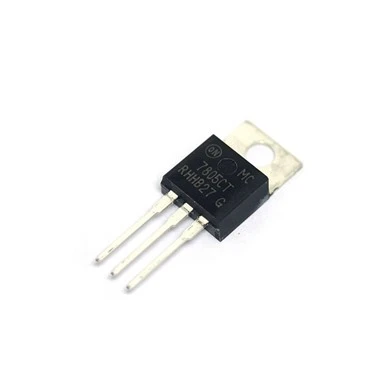 MC7805CT TO-220 Σωλήνας ρυθμιστή τριών ακροδεκτών Νέο πρωτότυπο MC7805CTG