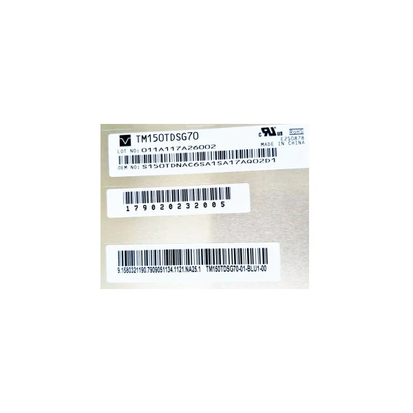 TM150TDSG70-01 15.0 Inch 1024*768 TFT-LCD Screen Original
